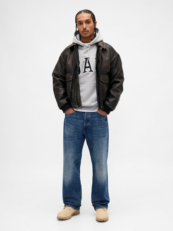 GAP Oversize jopica z logotipom Extra Heavyweight Unisex GAP