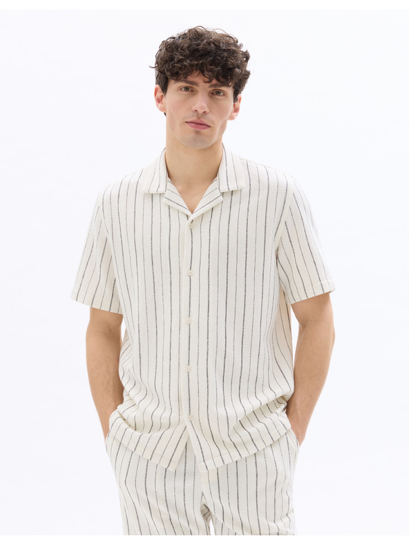 Celio Srajca Nastripe7 s krajšim rokavom