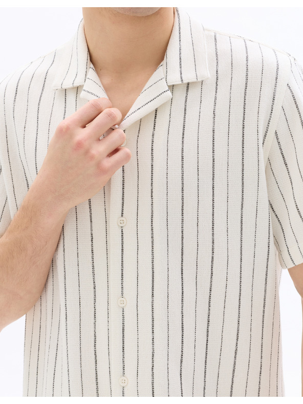 Celio Srajca Nastripe7 s krajšim rokavom