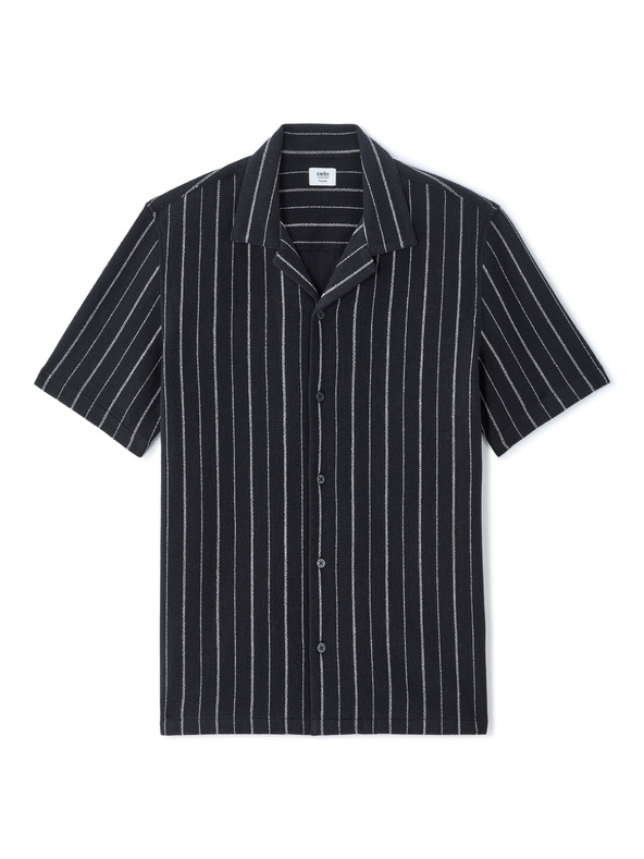 Celio Srajca Nastripe7 s krajšim rokavom