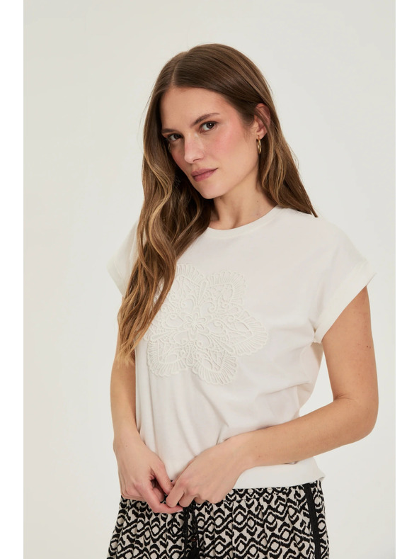 Moodo Bluza z aplikacijo bela Moodo