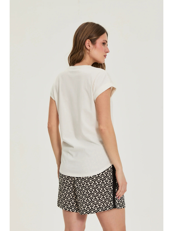 Moodo Bluza z aplikacijo bela Moodo