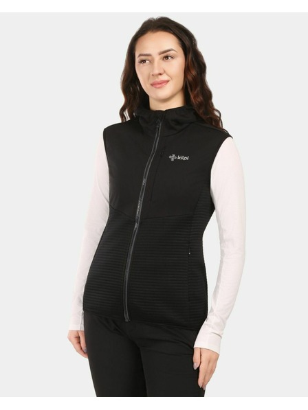 Kilpi Ženski hibridni outdoor brezilnik Kilpi ENIA-W Črn
