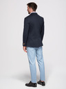 Ombre Clothing Mornarsko modra OM-BLZB-0166 - pomorska modra Ombre Clothing