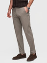 Ombre Clothing Moške chino hlače REGULAR FIT s fino strukturo - sive V1 P1518 Ombre Clothing