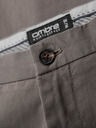 Ombre Clothing Moške chino hlače REGULAR FIT s fino strukturo - sive V1 P1518 Ombre Clothing