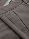 Ombre Clothing Moške chino hlače REGULAR FIT s fino strukturo - sive V1 P1518 Ombre Clothing