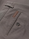 Ombre Clothing Moške chino hlače REGULAR FIT s fino strukturo - sive V1 P1518 Ombre Clothing