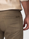 Ombre Clothing Moške chino hlače po meri - olivne V3 O1523 Ombre Clothing
