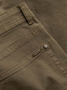 Ombre Clothing Moške chino hlače po meri - olivne V3 O1523 Ombre Clothing