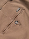 Ombre Clothing Moške chino hlače SLIM FIT - svetlo rjave V2 P1524 Ombre Clothing