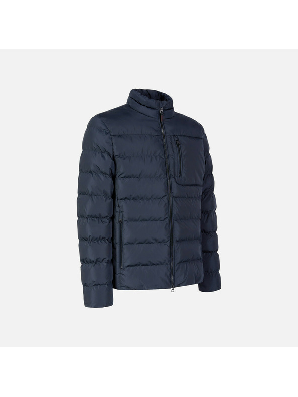 Geox Temno modra moška puhovka Geox Snake