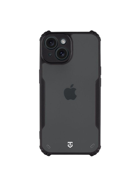 Tactical Tactical Quantum Stealth Zaščita za Apple iPhone 15 Clear/Black