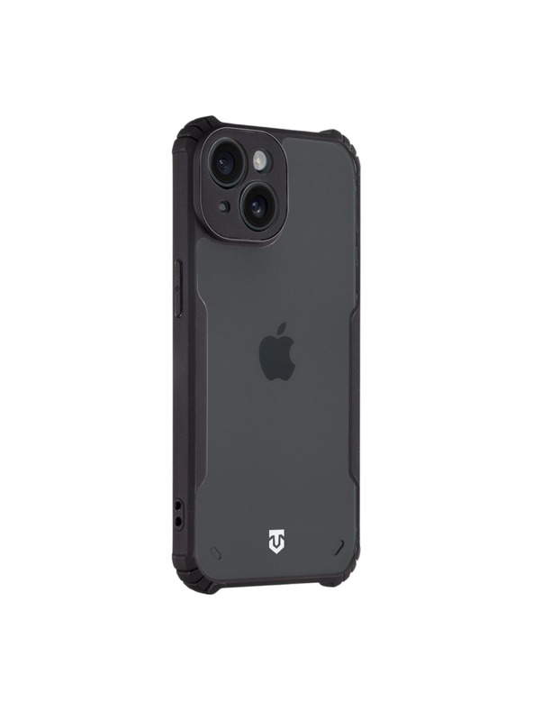 Tactical Tactical Quantum Stealth Zaščita za Apple iPhone 15 Clear/Black