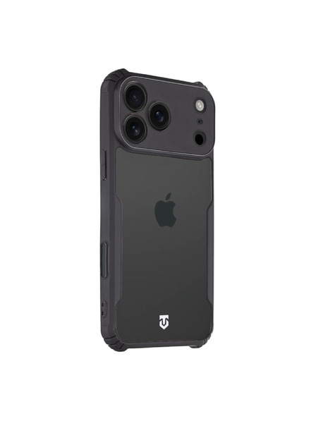 Tactical Tactical Quantum Stealth Zaščita za Apple iPhone 17 Pro Max Clear/Black