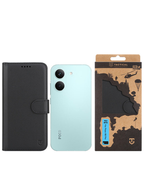 Tactical Tactical Field Notes za Poco X8 Pro Black