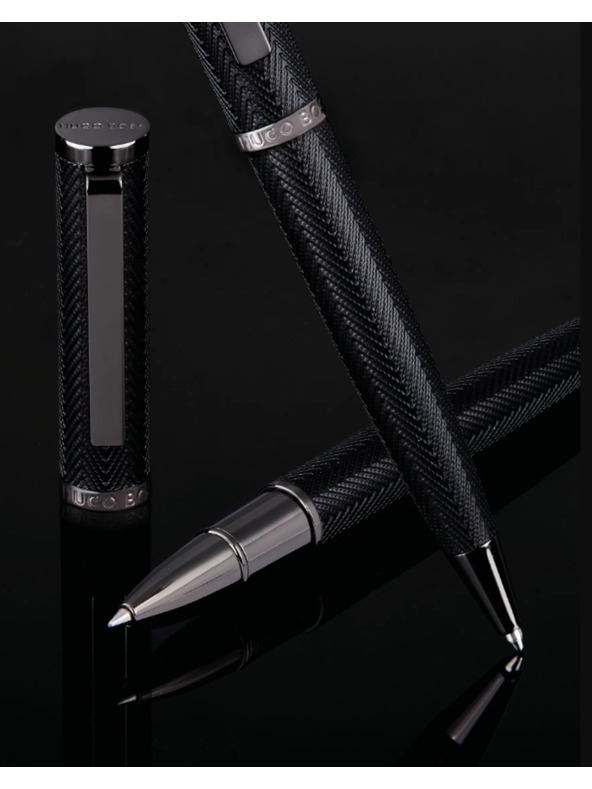 Hugo Boss Valjčno pero HUGO BOSS Herringbone HSI1065B
