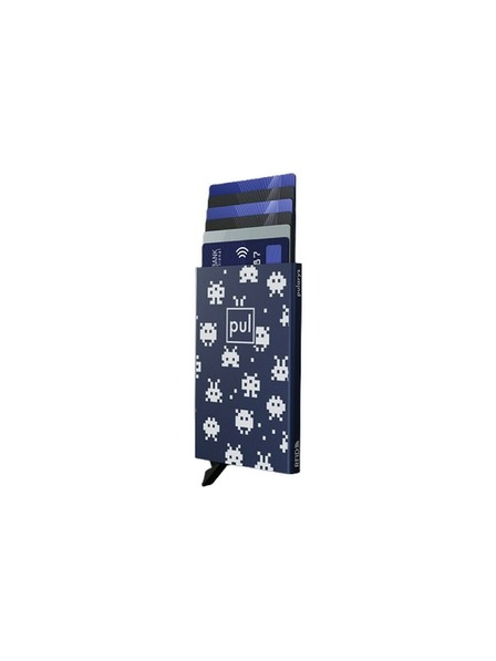 Pularys Etui za dokumente Pularys Space Invaders modro aluminij 191310804