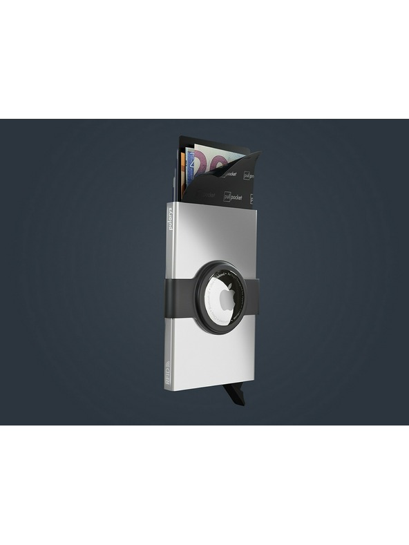 Pularys Etui za dokumente Pularys srebrno + AirTag 215710840