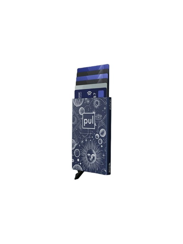 Pularys Etui za dokumente Pularys Stardust motiv vesolje modro, aluminij 191110804