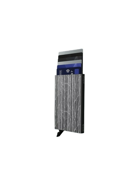 Pularys Etui za dokumente Pularys Winter Birches sivo ščetkano aluminij 192315535