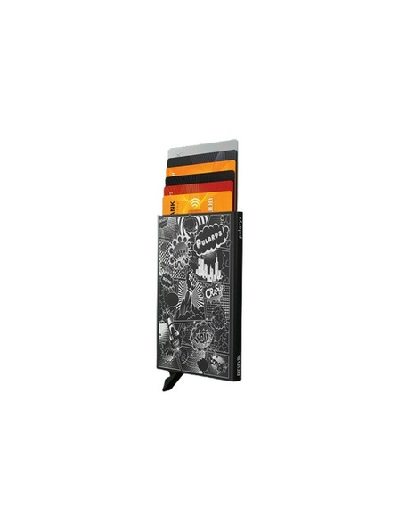 Pularys Torbica za dokumente Pularys Action Comics črna aluminij 191610801