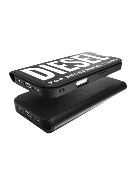 Diesel Diesel torbica za iPhone 16 s Magsafe črno-bela 60131