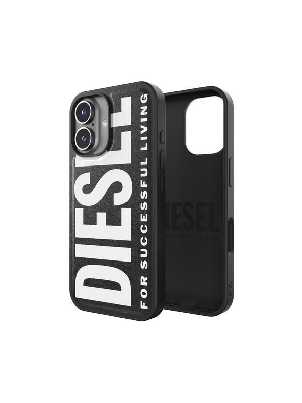 Diesel Diesel ovitek za iPhone 16 s Magsafe črno-bel 60127