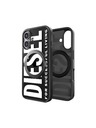 Diesel Diesel ovitek za iPhone 16 s stojalom in MagSafe črno-bel 60203
