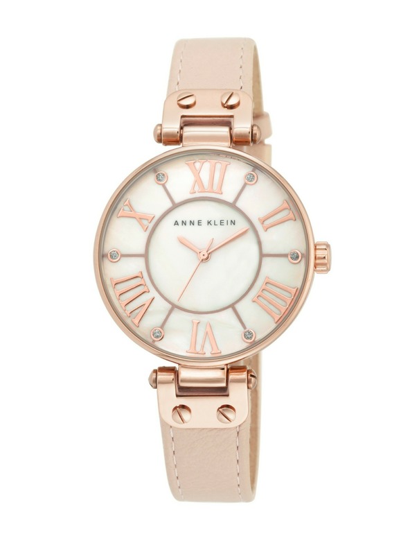 Anne Klein Rožnato zlate ženske ure Anne Klein