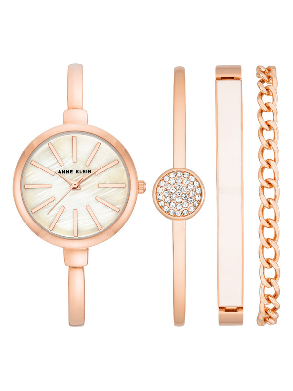 Anne Klein Darilni set ročajev in zapestnic Anne Klein, AK/1470RGST