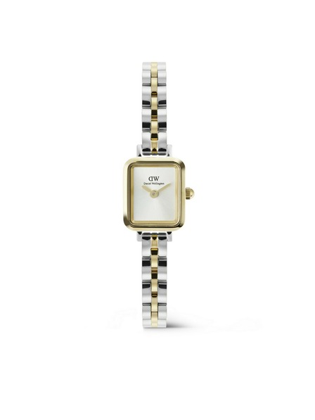 Daniel Wellington Ženski ročaj Daniel Wellington Quadro Mini Arch 3-Link kvadratni DW00100925