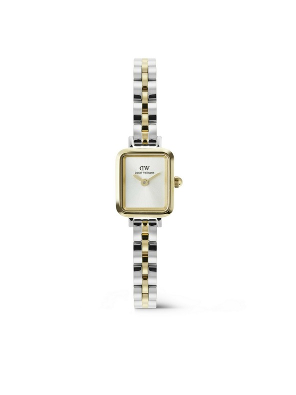 Daniel Wellington Ženski ročaj Daniel Wellington Quadro Mini Arch 3-Link kvadratni DW00100925