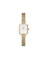 Daniel Wellington Ženski ročni ure Daniel Wellington Quadro Mini Evergold DW00100725