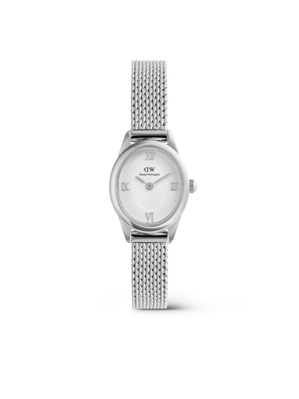 Daniel Wellington Ženski ročni ure Daniel Wellington Ophelia Mini mrežne ovalne DW00100938