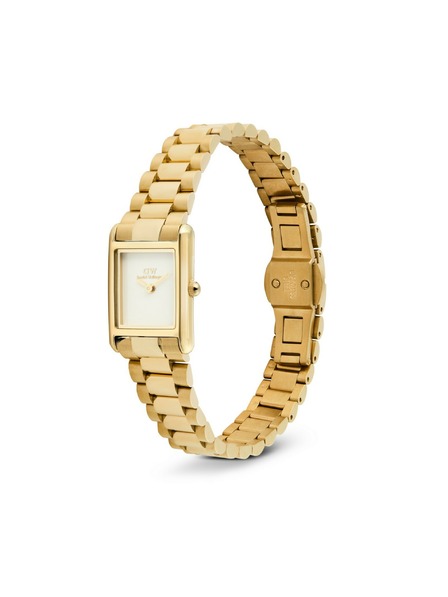 Daniel Wellington Ženski ročni ure Daniel Wellington Bound Mini 3-Link kvadratne DW00100931