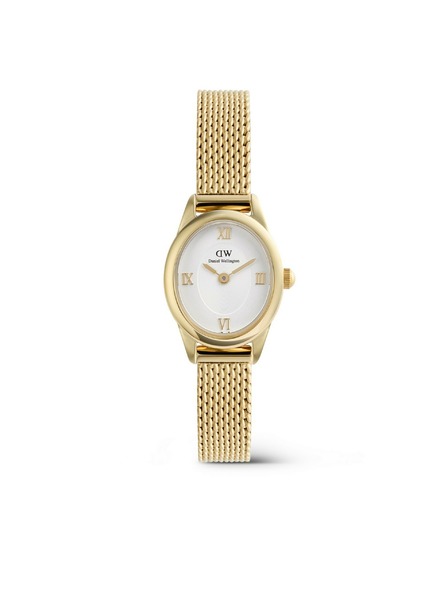 Daniel Wellington Ženski ročni ure Daniel Wellington Ophelia Mini mrežne ovalne DW00100939