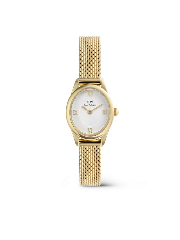 Daniel Wellington Ženski ročni ure Daniel Wellington Ophelia Mini mrežne ovalne DW00100939
