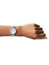 Emporio Armani Ženski okrogli ročni ure Emporio Armani GIANNI T-BAR AR11445