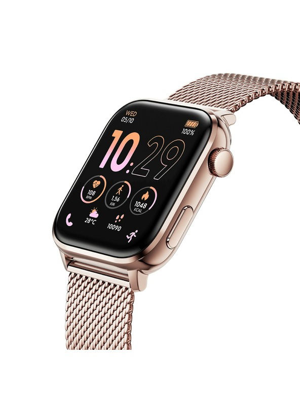 Ice-Watch Ženske pametne ure ICE smart 3.0 Rose gold Milanese