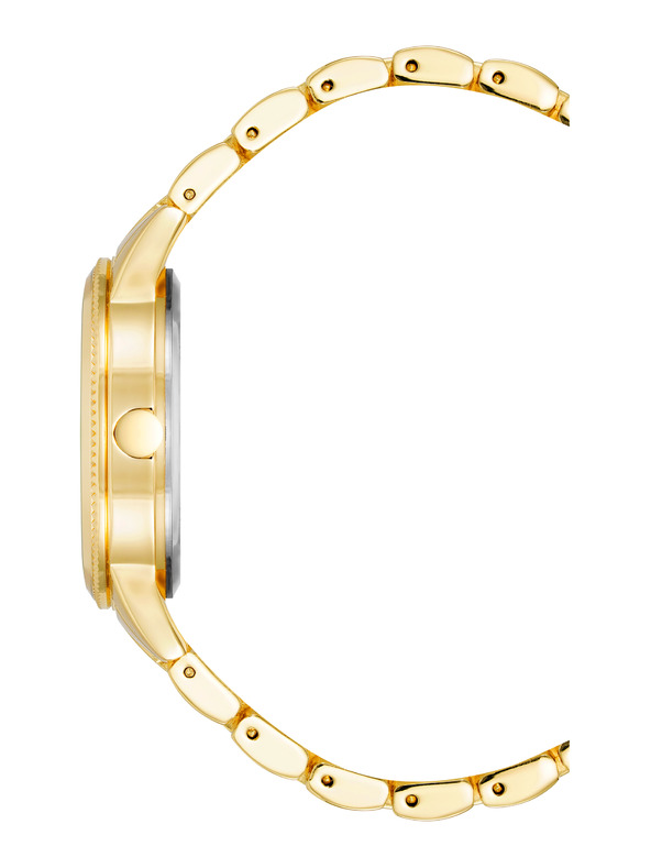 Nine West	 Ženske okrogle ure Nine West NW/2896CHGB