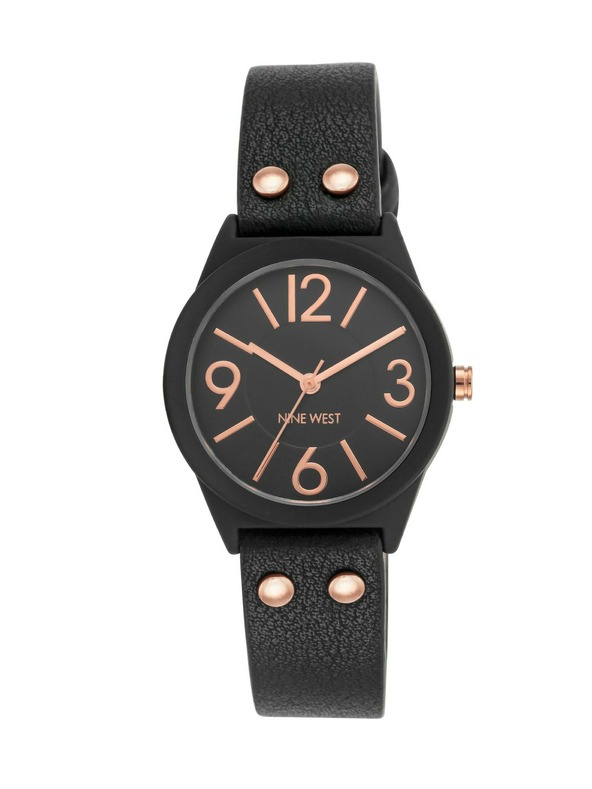 Nine West	 Nine West ženské ure okrogle NW/1932BKRG