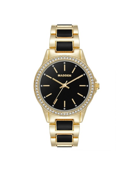 Steve Madden Ženske okrogle ure Steve Madden SM/8108BKGPM