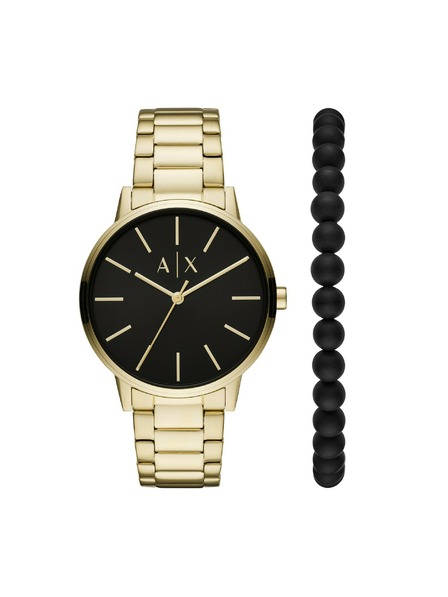 Armani Exchange Darilni set ure in naramka Armani Exchange CAYDE AX7119
