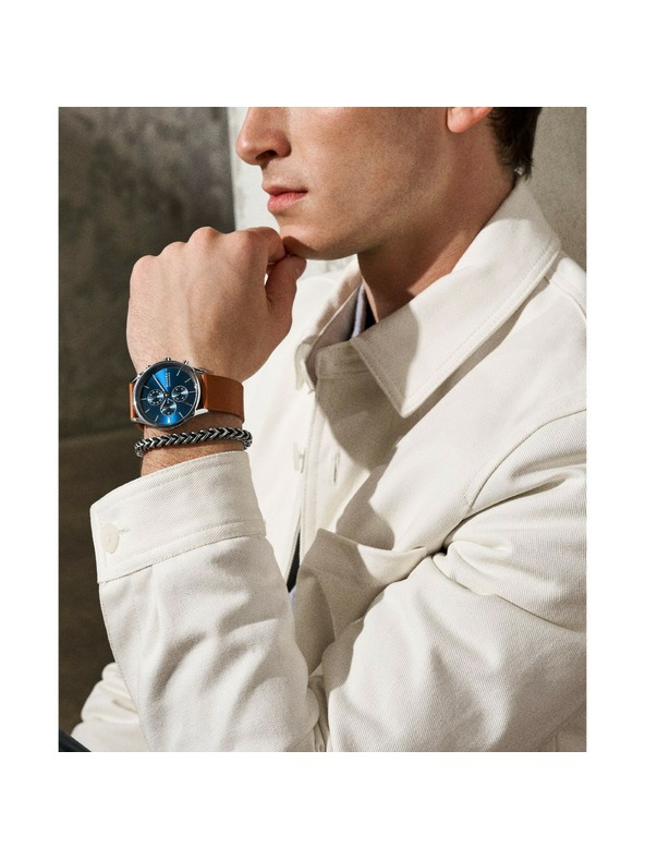Skagen Moške okrogle ure Skagen Holst Chronograph SKW6916