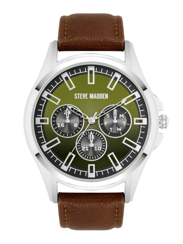Steve Madden Moške ure Steve Madden SM/9110GRSV
