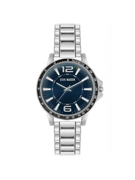 Steve Madden Moške okrogle ure Steve Madden SM/9139NVSV