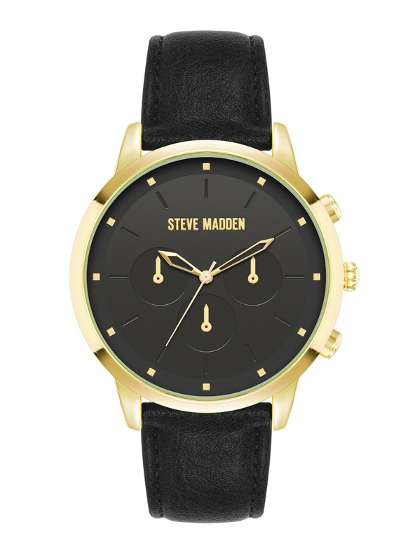 Steve Madden Moške ure Steve Madden SM/9116BKGP