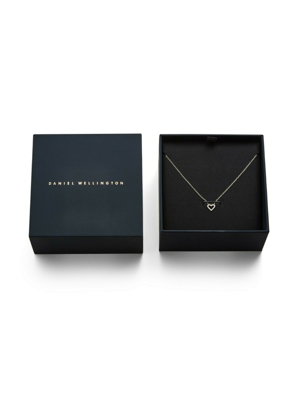 Daniel Wellington Ženski jekleni ogrlica Daniel Wellington Mirelle Heart DW00401629