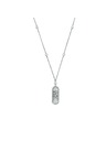 Michael Kors Srebrna ogrlica Michael Kors MKC1729CZ040